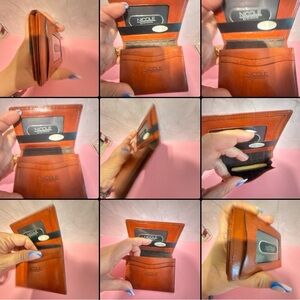 Nicole Tan Leather Card Holder